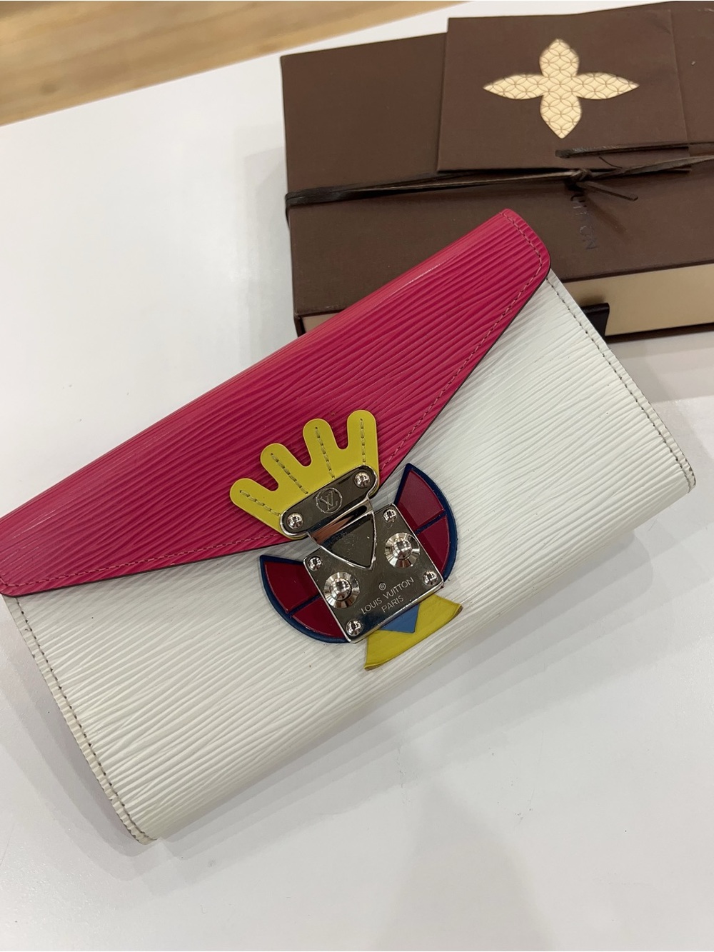 Louis Vuitton  Epi Leather Tribal Mask Sarah
